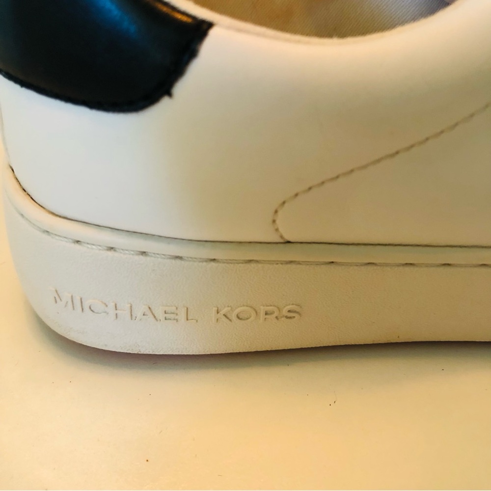 Michael Kors Women's White Rainbow Sneakers - Picture 2 of 11